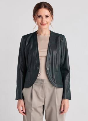 Veste casual poches vert VOODOO femme