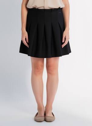 Jupe courte taille normale noir COP COPINE femme