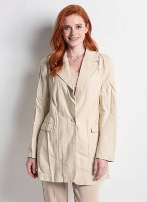 Blazer poches beige COUTURIST femme