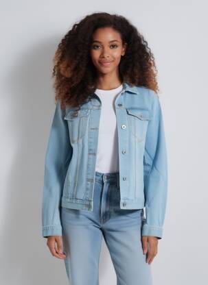 Veste casual poches bleu COUTURIST femme