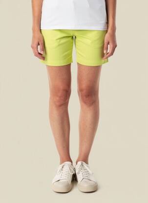 Short fermeture zippée sous rabat boutonné taille normale vert COUTURIST femme