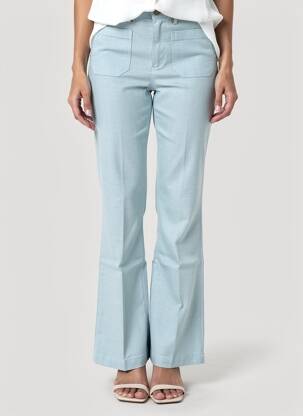 Pantalon flare bleu COUTURIST femme