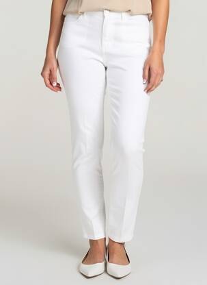 Pantalon slim stretch taille normale blanc COUTURIST femme
