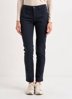 Pantalon slim stretch taille normale bleu COUTURIST femme