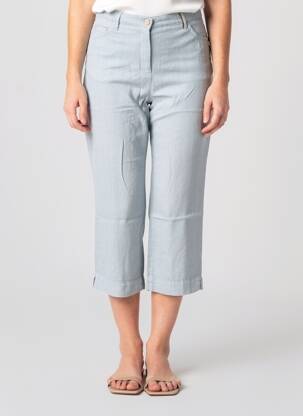 Pantacourt coupe droite taille normale gris COUTURIST femme