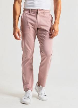 Pantalon chino poches rose TIFFOSI homme