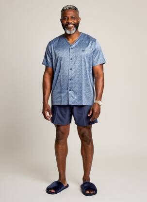 Pyjashort stretch bleu HOM homme