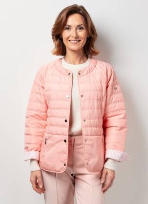 Doudoune manches longues sans capuche rose CONCEPT K femme