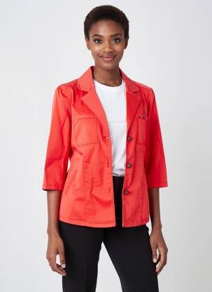 Blazer poches rouge AGATHE & LOUISE femme
