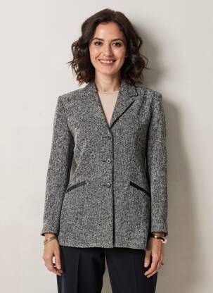 Blazer poches noir PARIS femme