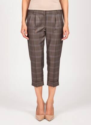 Pantalon 7/8 stretch taille normale gris DIABLESS femme