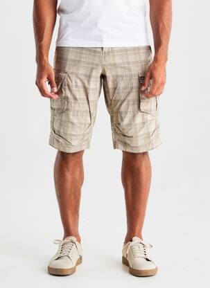 Bermuda multipoches taille normale beige MZGZ homme