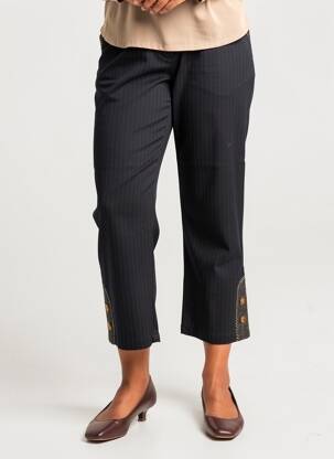 Pantacourt taille normale taille normale noir JAC JAC femme