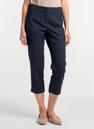 Pantacourt stretch taille normale bleu MAGIC SHAPE femme