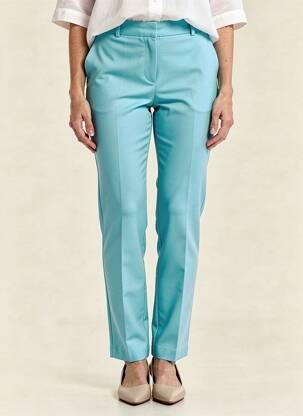 Pantalon slim poches bleu TINTA femme