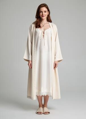 Nuisette/combinette effet matière satinée beige ZARA femme