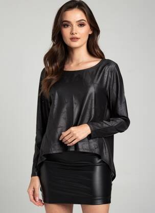 T-shirt manches longues manches longues noir KOZAN femme