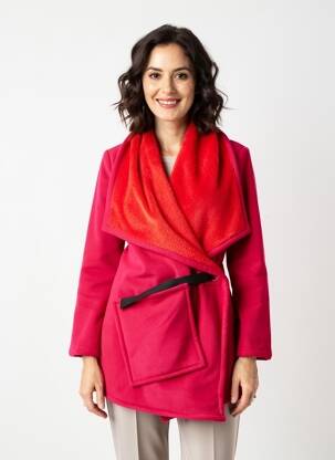 Polaire poches rose ALEMBIKA femme