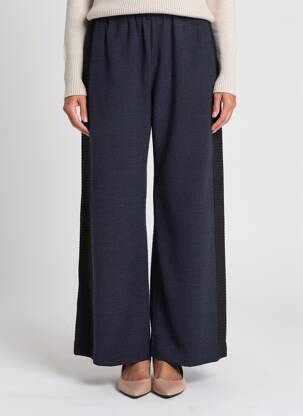 Pantalon large poches taille normale noir GERSHON BRAM femme