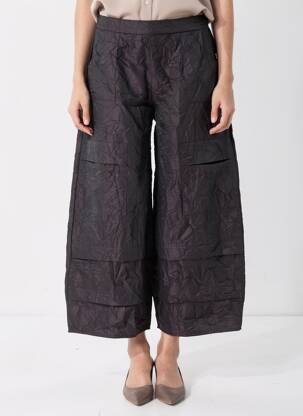 Pantalon 7/8 stretch taille normale violet KOZAN femme