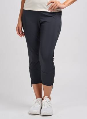 Legging tissage jersey taille normale noir KOZAN femme