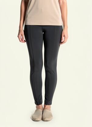 Legging tissage jersey taille normale noir LUUKAA femme