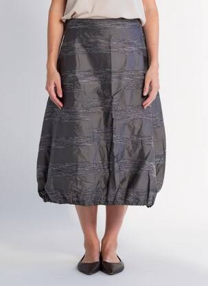 Jupe longue taille normale gris KOZAN femme