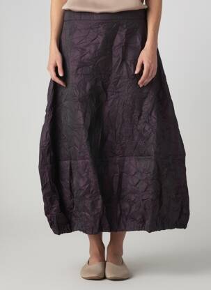 Jupe longue taille normale violet KOZAN femme