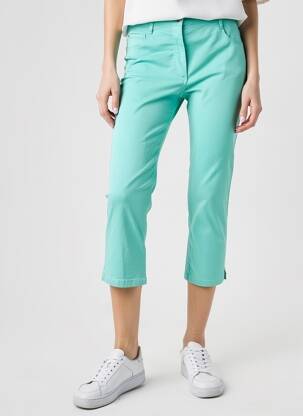 Corsaire tissage popeline taille normale bleu BETTY BARCLAY femme