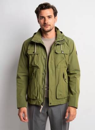 Veste casual coupe droite vert FYNCH-HATTON homme