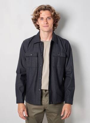 Veste casual coupe droite gris TIFFOSI homme