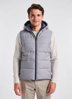 Doudoune poches a capuche gris TIFFOSI homme