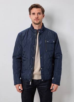 Doudoune manches longues sans capuche bleu DAYTONA homme