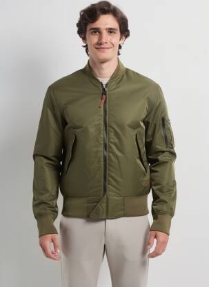 Blouson manches longues vert IRON AND RESIN homme