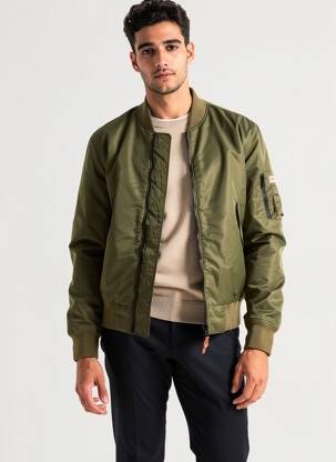 Blouson poches vert IRON AND RESIN homme