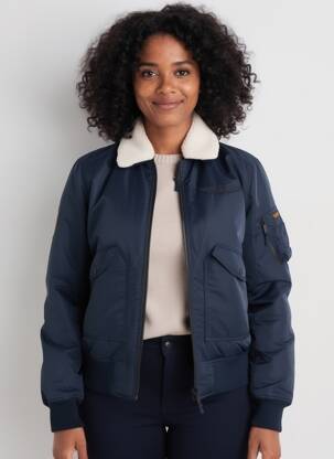 Doudoune manches longues sans capuche bleu DAYTONA homme