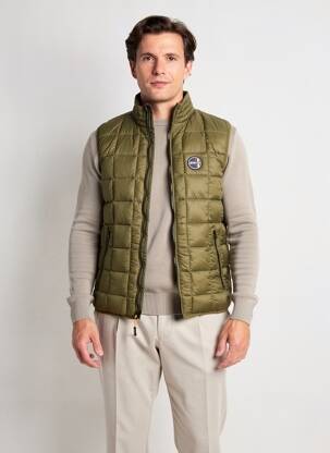 Doudoune poches sans capuche vert DAYTONA homme