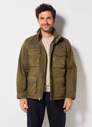 Veste casual coupe droite vert DAYTONA homme