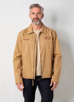 Veste casual coupe droite beige DAYTONA homme