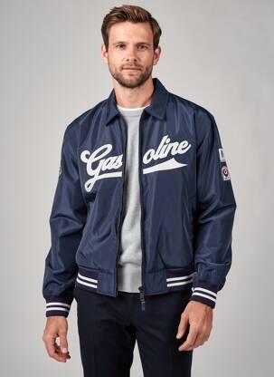 Blouson poches bleu DAYTONA homme