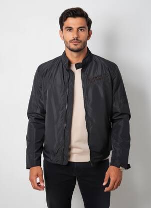 Blouson finition intérieure doublure imprimée noir DAYTONA homme