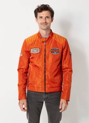 Blouson poches orange DAYTONA homme