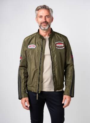 Blouson manches longues vert DAYTONA homme