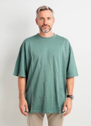T-shirt stretch manches courtes vert DAYTONA homme