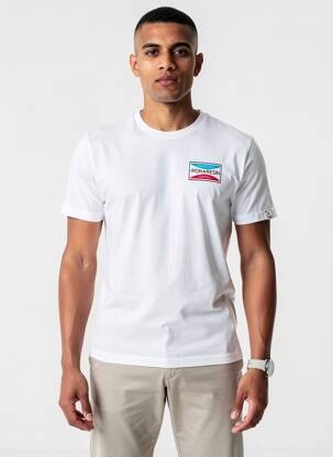 T-shirt coupe cintrée manches courtes blanc IRON AND RESIN homme