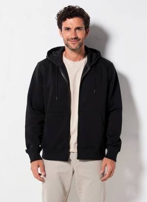 Veste casual coupe droite noir DAYTONA homme