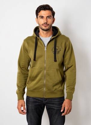 Veste casual coupe droite vert DAYTONA homme