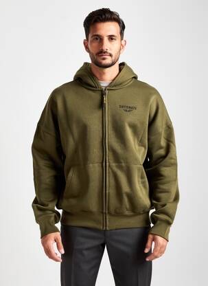 Veste casual coupe droite vert DAYTONA homme