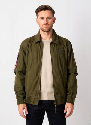 Blouson manches longues vert DAYTONA homme