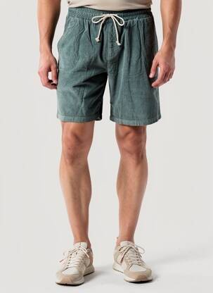 Bermuda taille élastique taille normale bleu DAYTONA homme